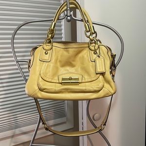 COPY - Coach yellow leather purse